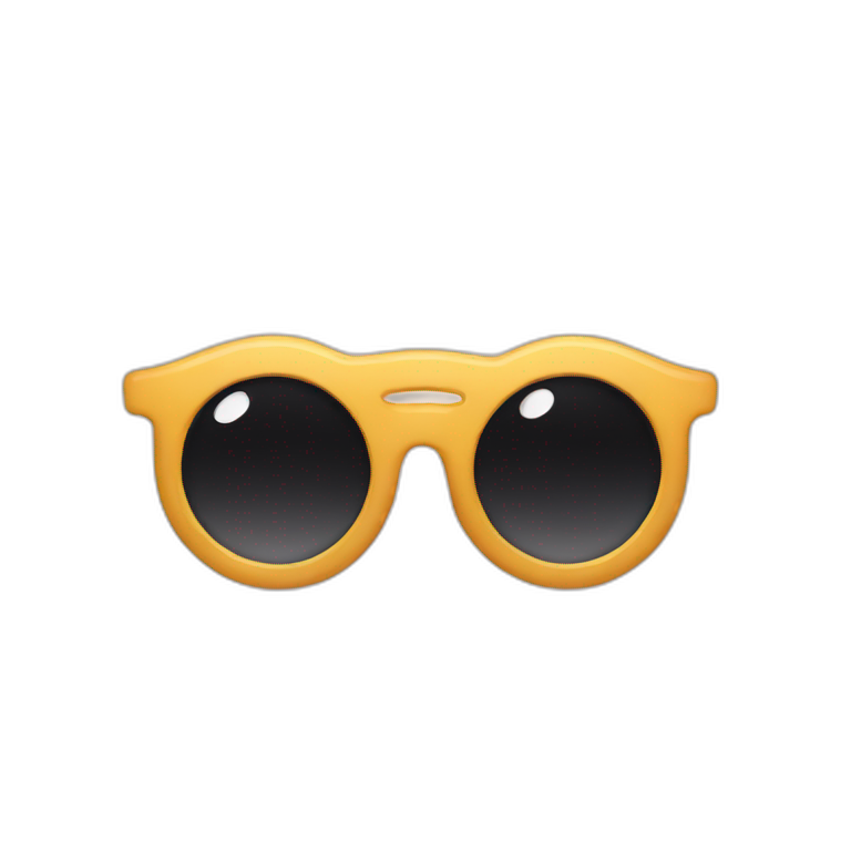 eye shades emoji