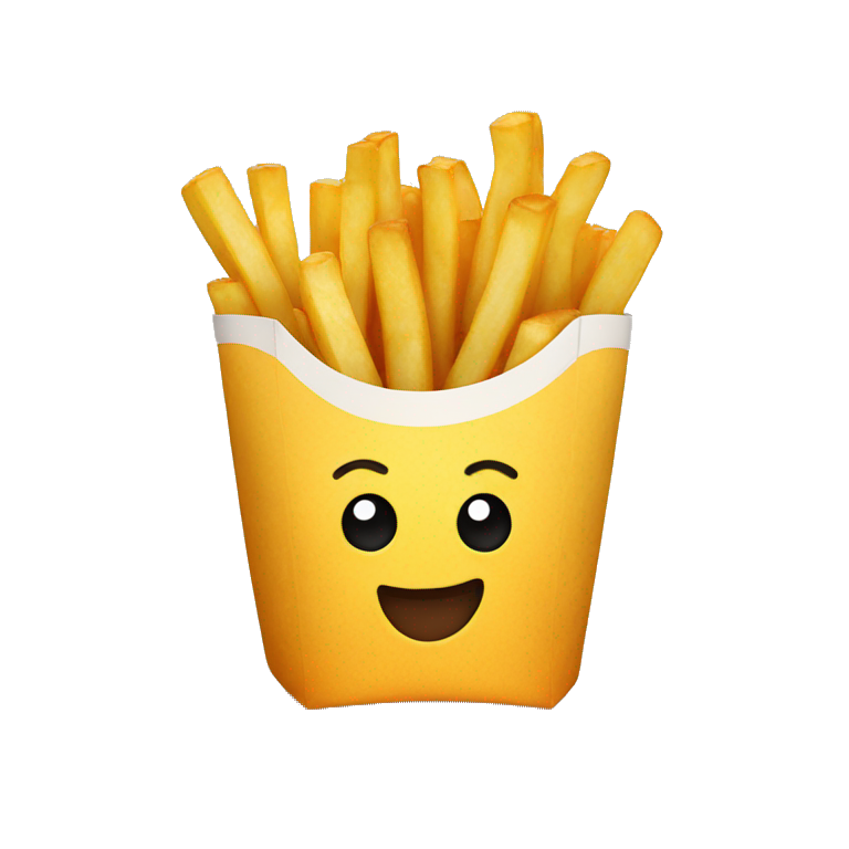 French fries  emoji