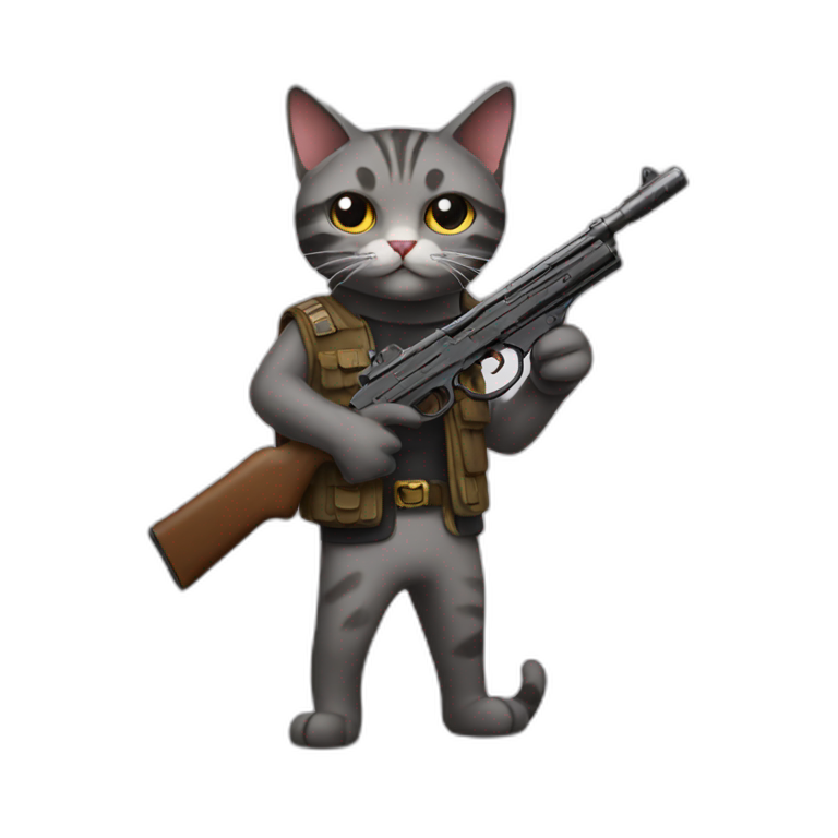 cat-holding-gun emoji