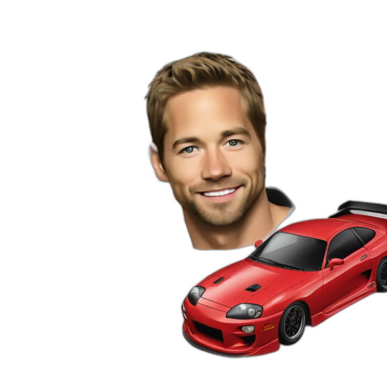 Toyota Supra Mk4 Paul Walker emoji