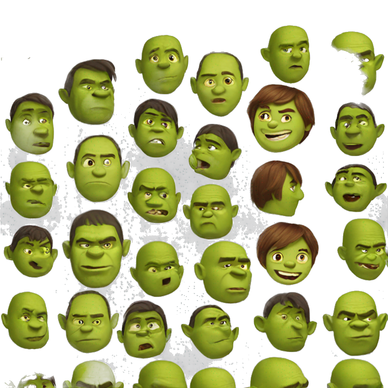 Shrek emoji