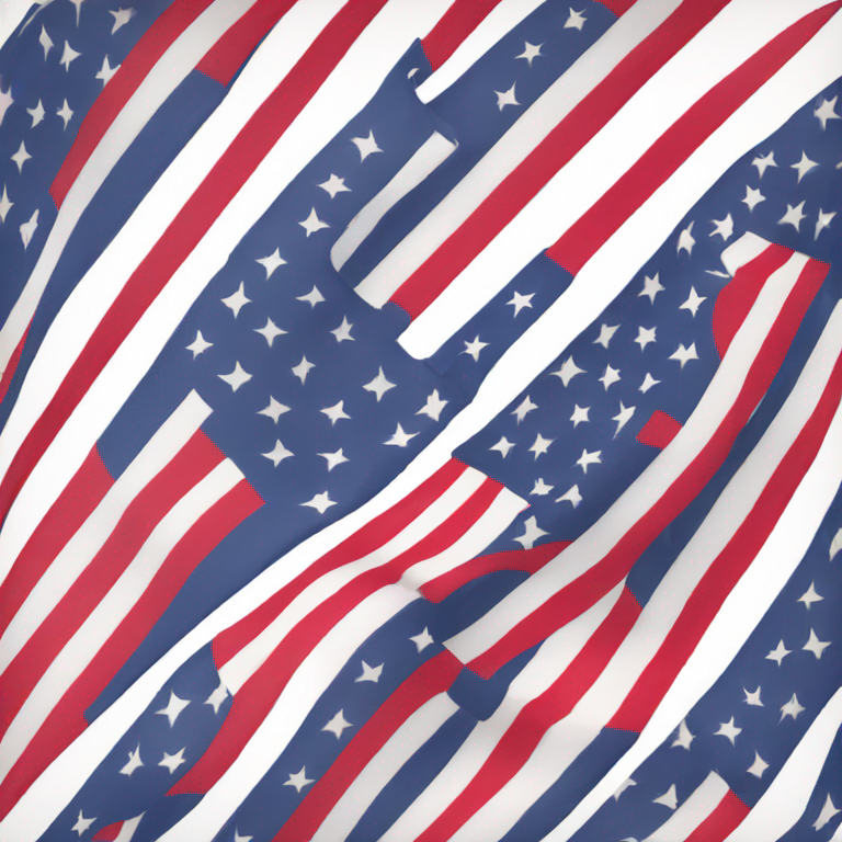 The United States wind flag emoji