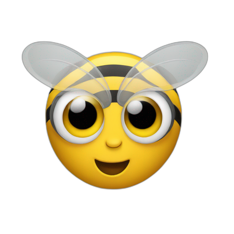 Bee supporter emoji
