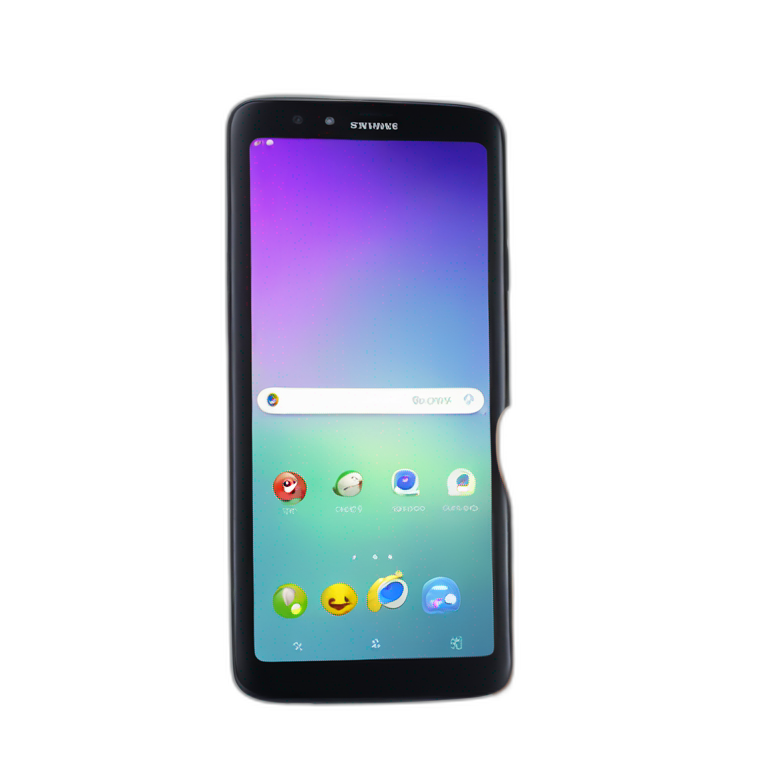 All-display Galaxy smartphone emoji