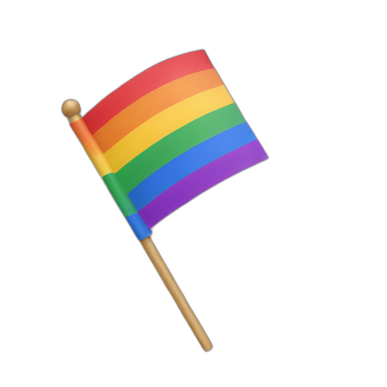 Pride flag emoji