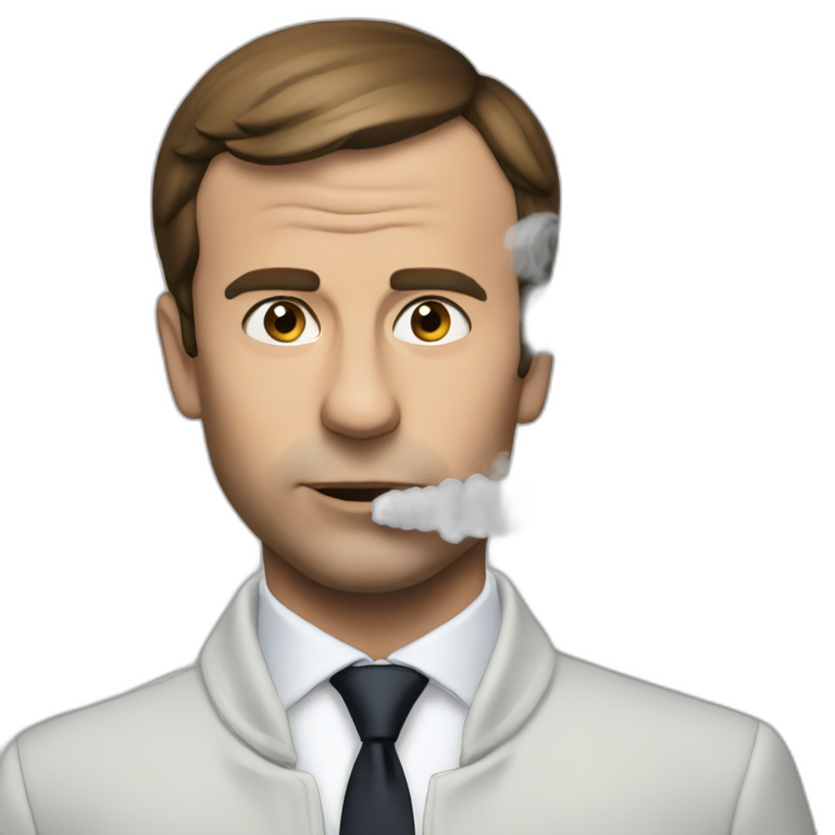 Macron smoke emoji