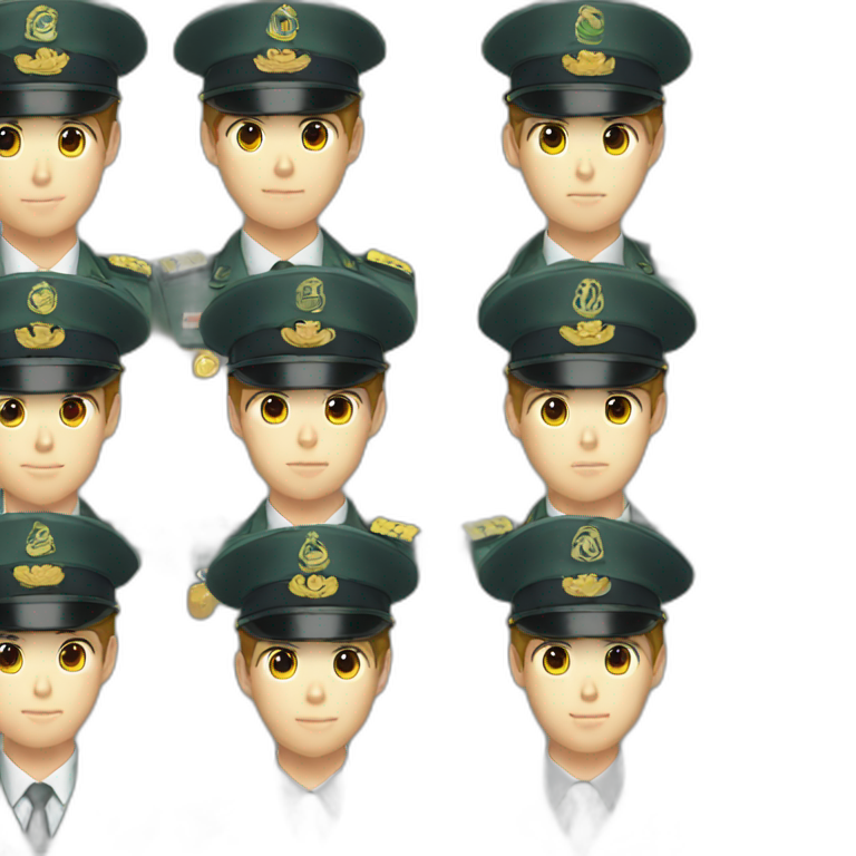 J-hope military uniform emoji