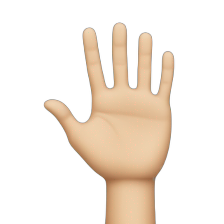 Hand, point right emoji