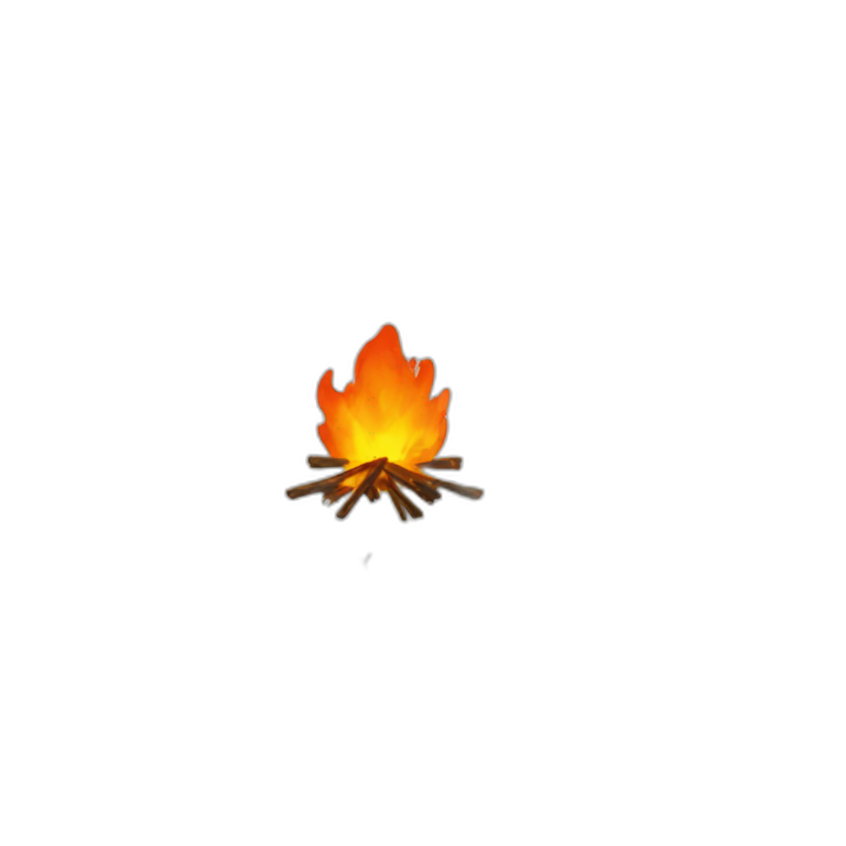 fire camp emoji
