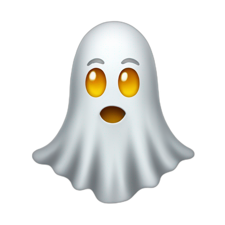 halloween ghost emoji