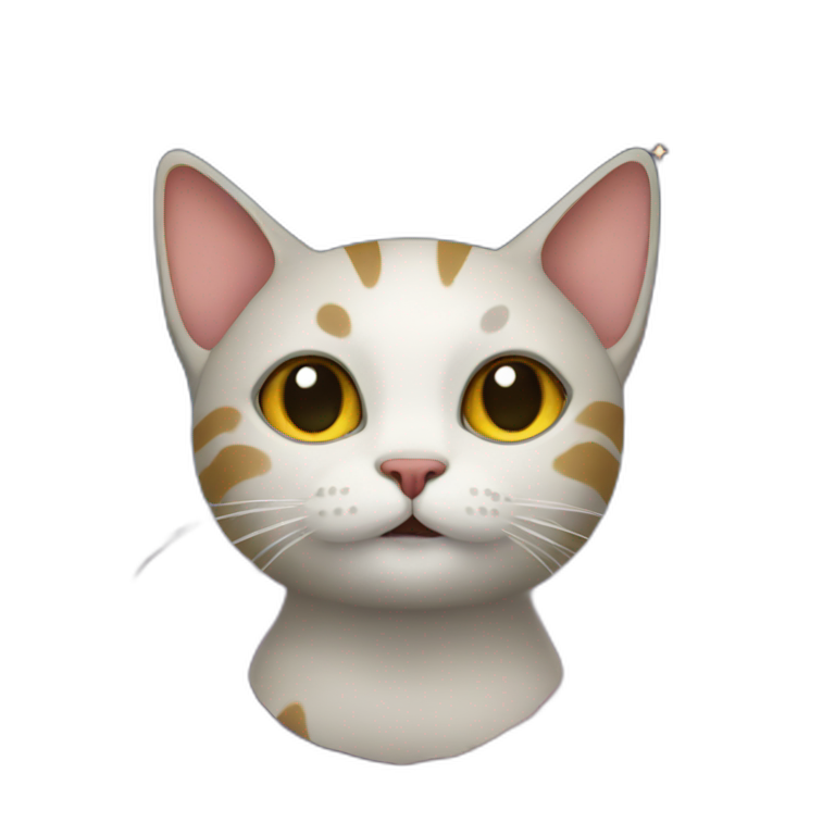 Cat in universe emoji