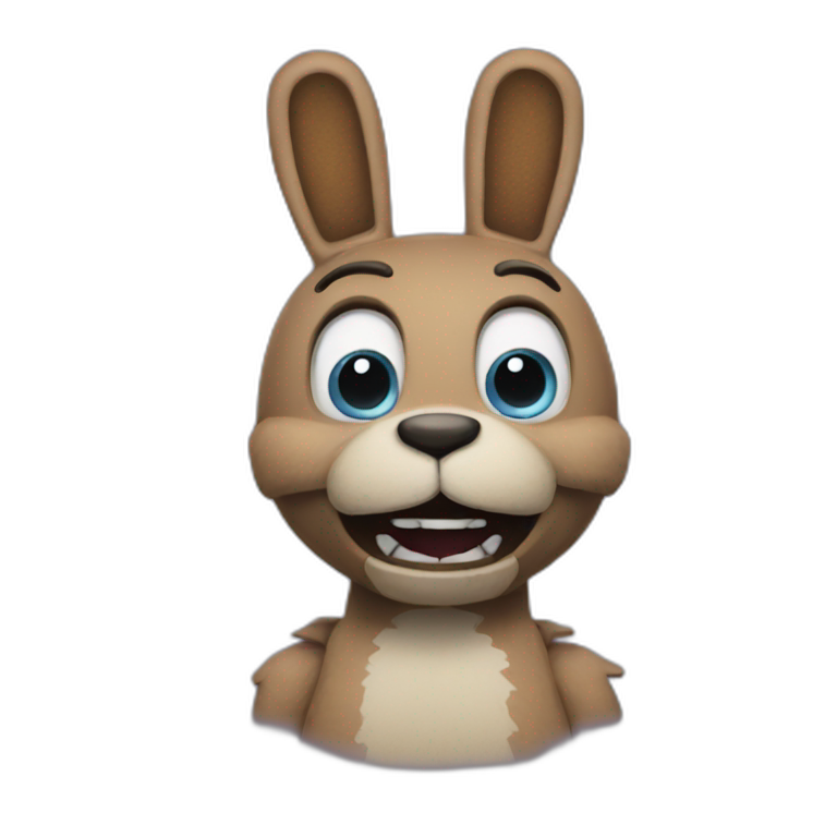 Bonnie animatronic emoji
