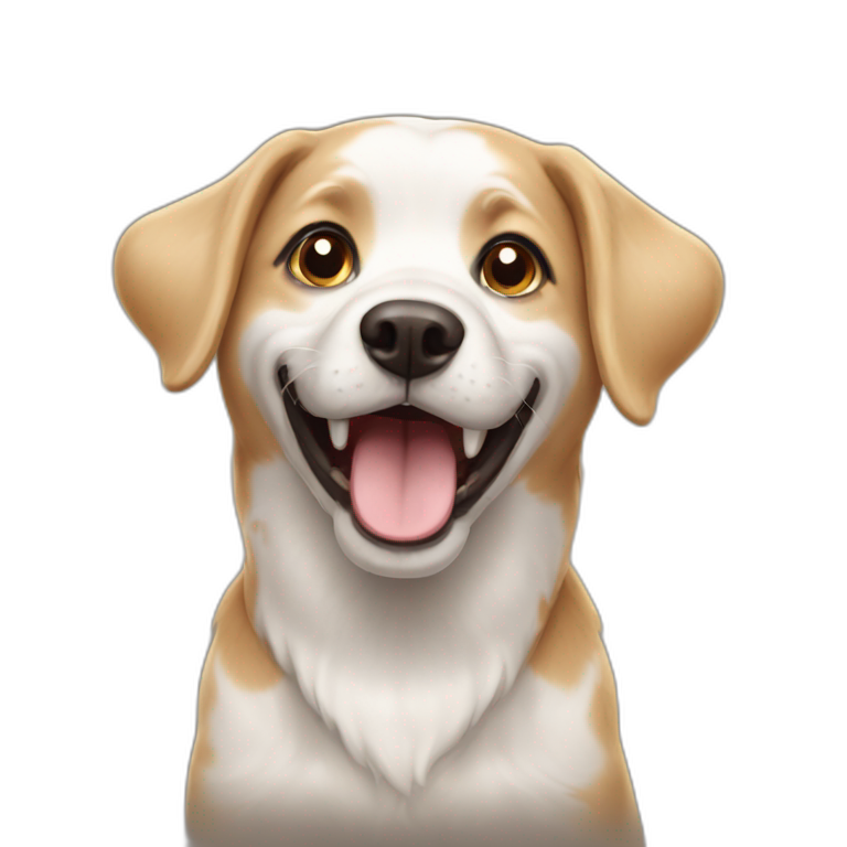 happy dog dog dog emoji