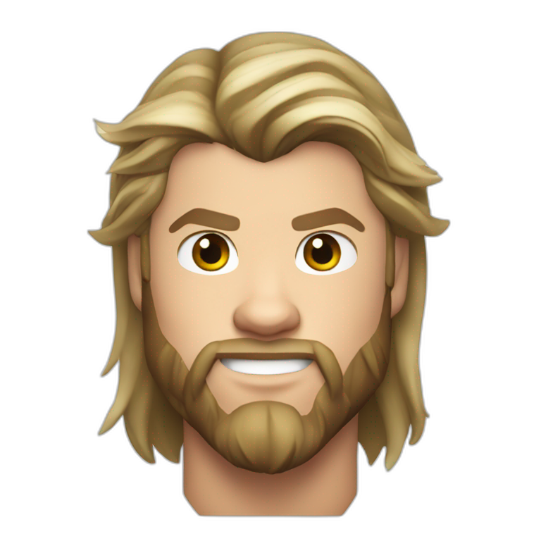 Chris Hemsworth thor movie emoji