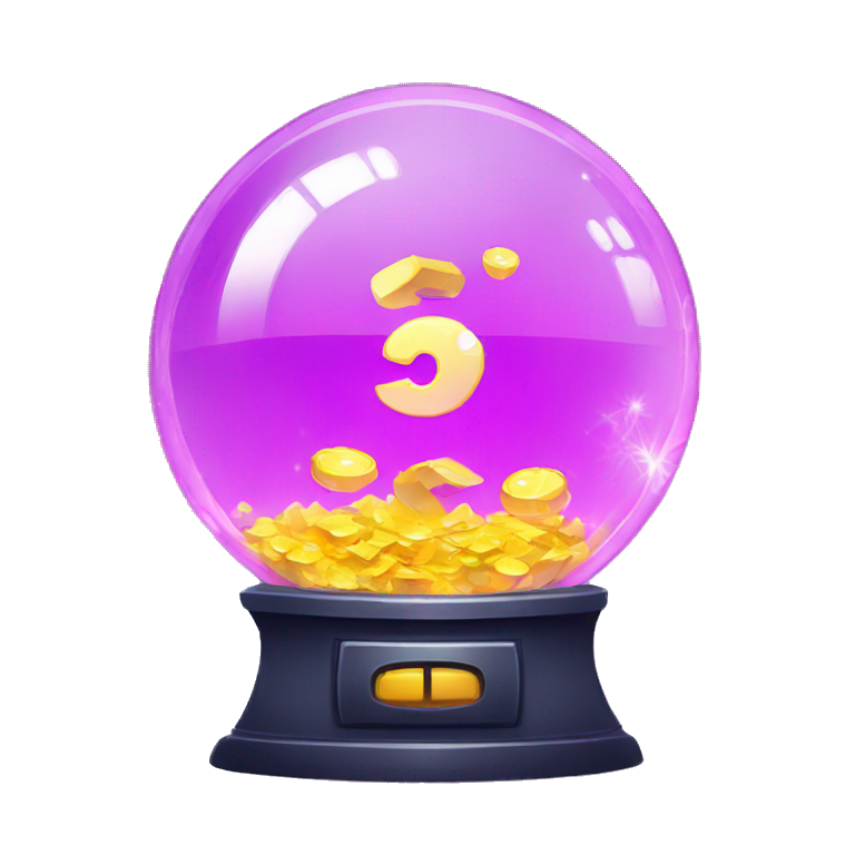 gamble crystal ball with a timer emoji