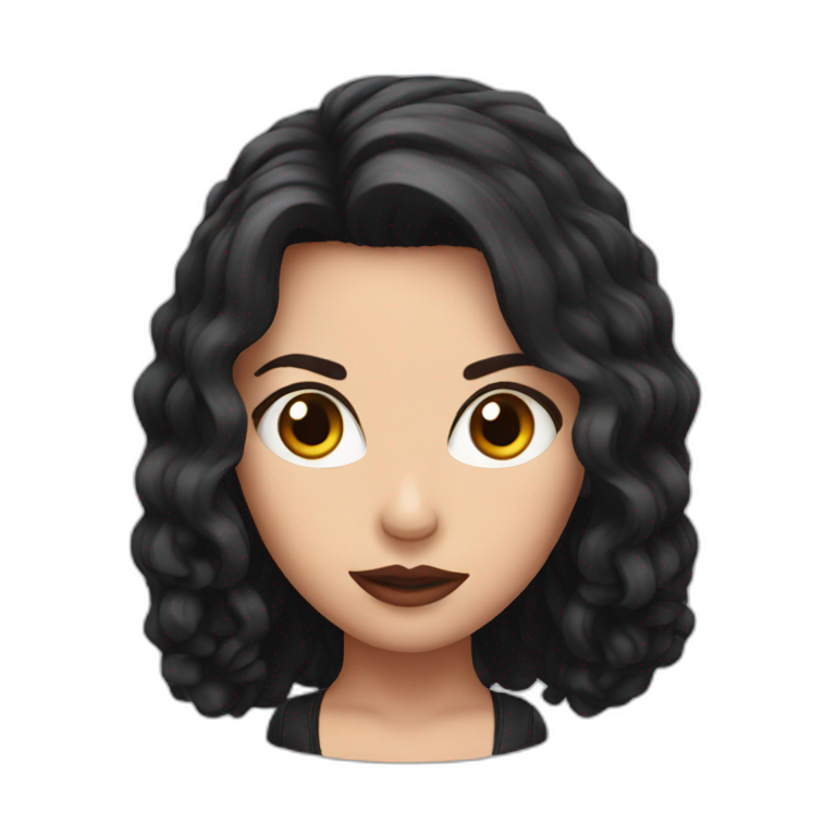 head Black Widow emoji