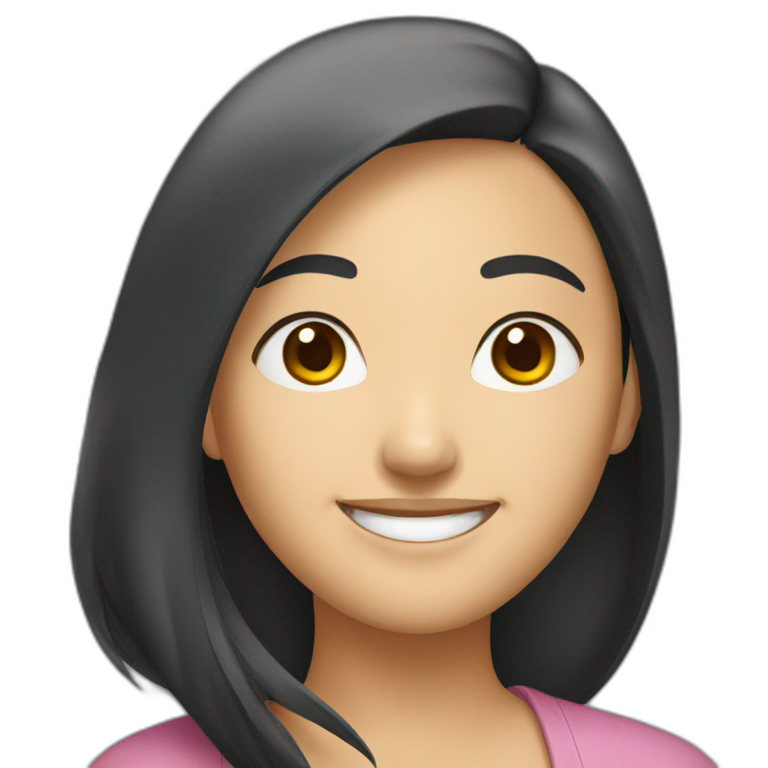 smiling-asian-woman emoji