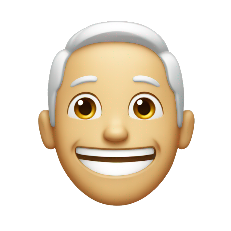 man laughing emoji