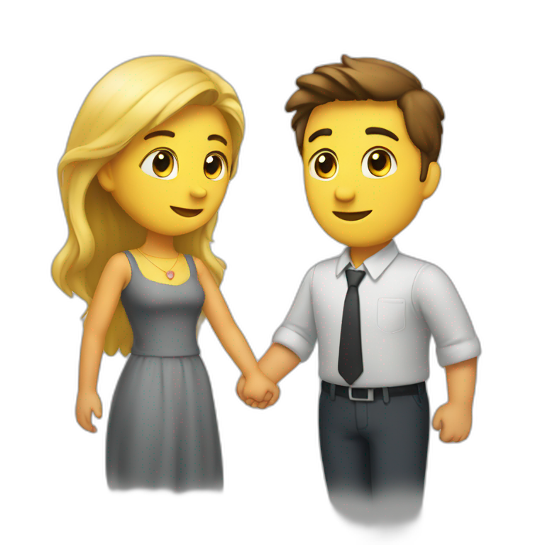 Two people in love  emoji