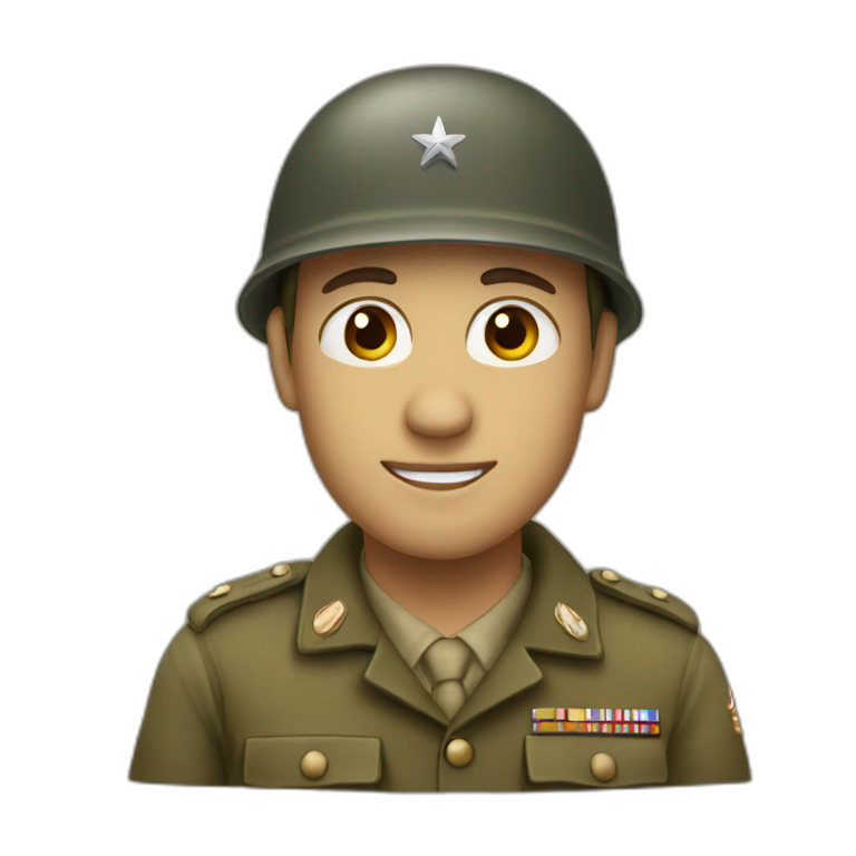 Soldier of the Second World War emoji