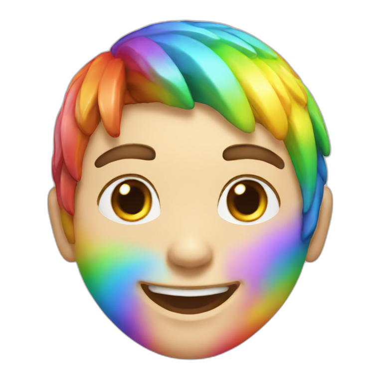 gaming-rainbow-boy emoji