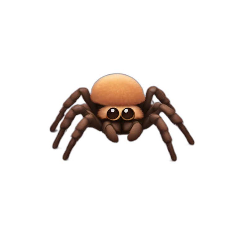 Cute little Chubby Tarantula  emoji