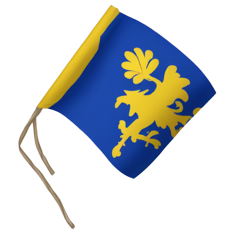 Ancien drapeau de la Bosnie  emoji