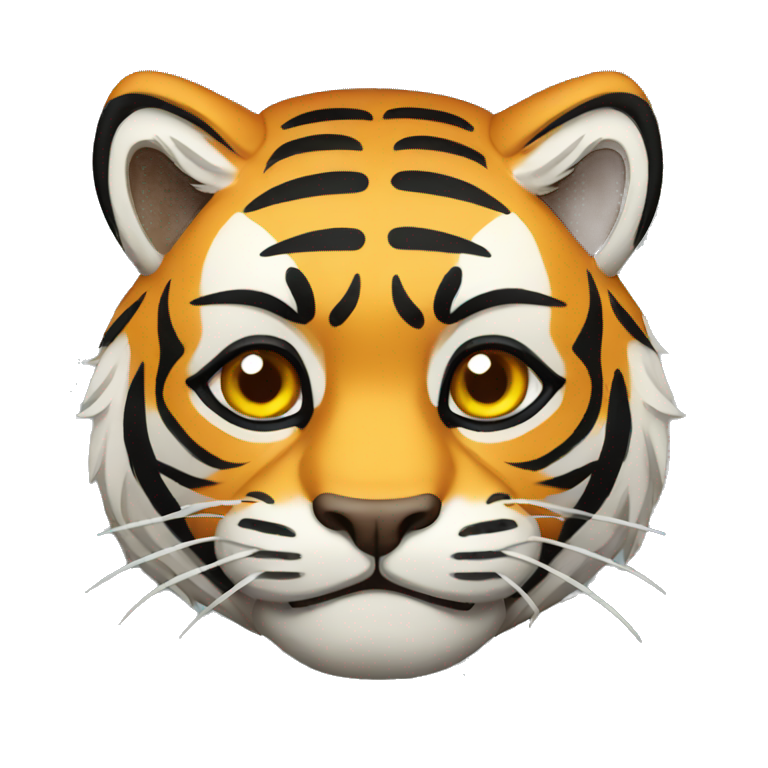 Samurai Tiger emoji