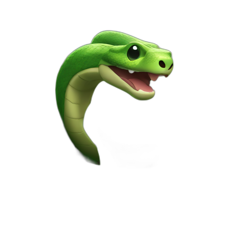 snake in the grass emoji