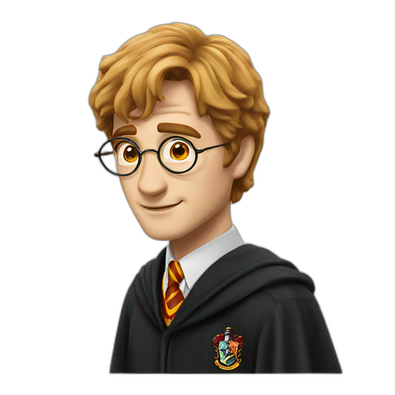 Harry Potter from the Harry Potter movies emoji