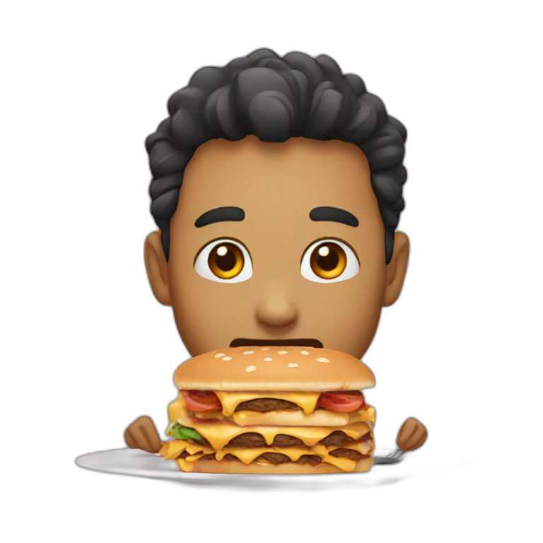 I am hungry emoji