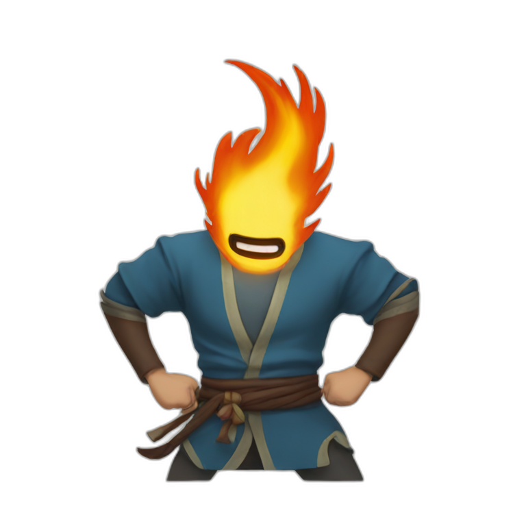 Mako Fire Bender emoji