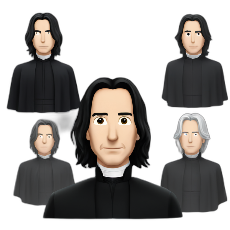 elegant severus snape alan rickman emoji