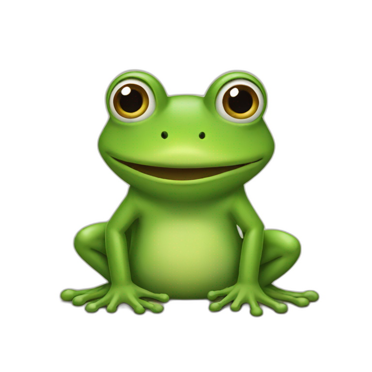 famous frog emoji
