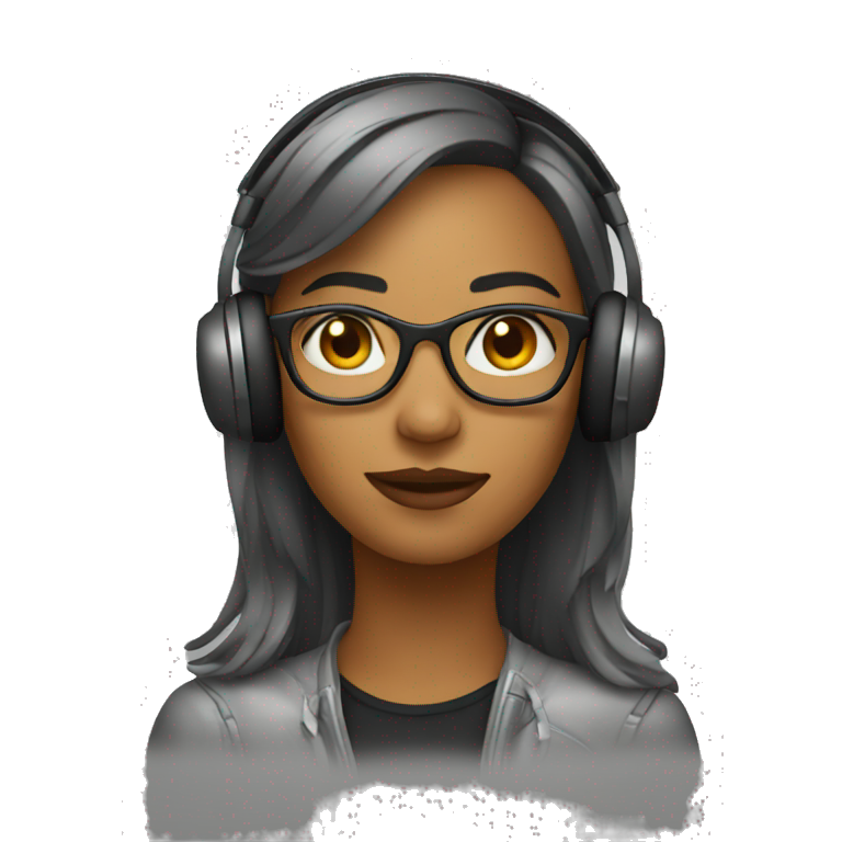 Music producer woman emoji