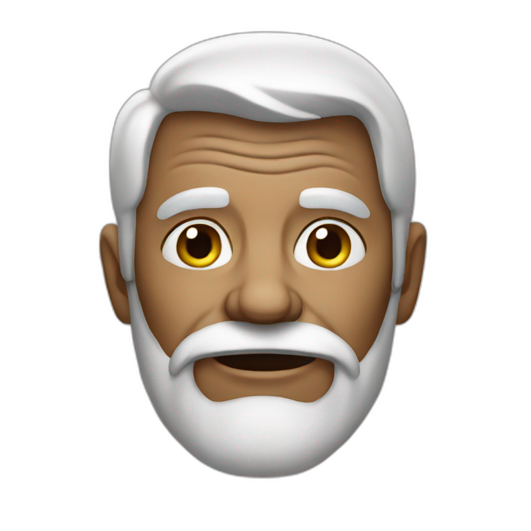  An old man  emoji