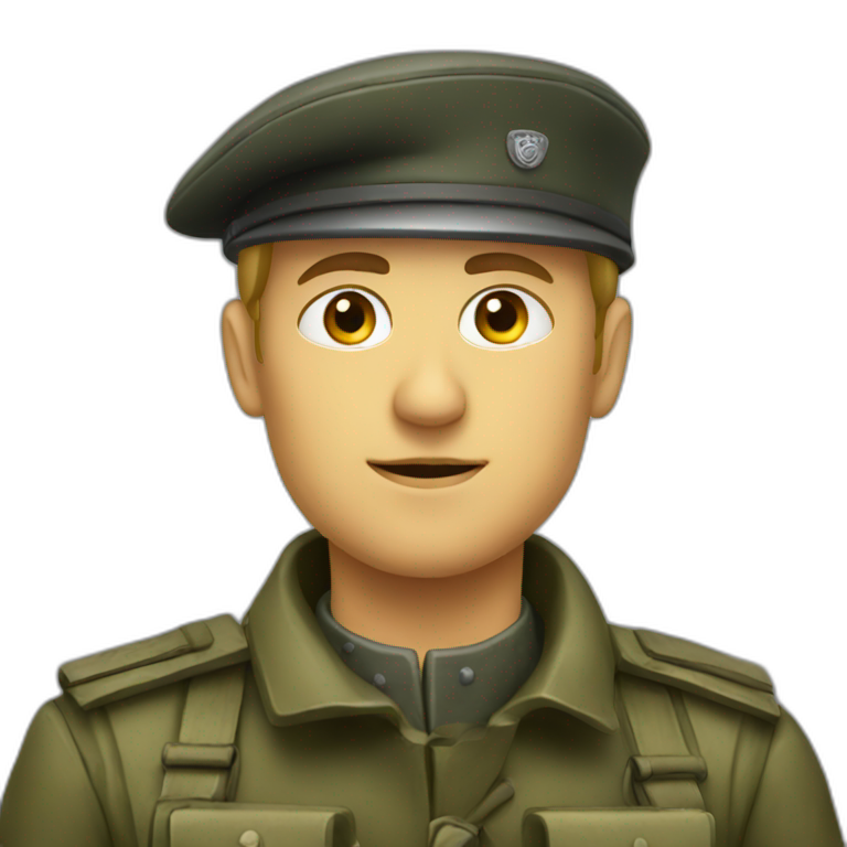German soldier emoji