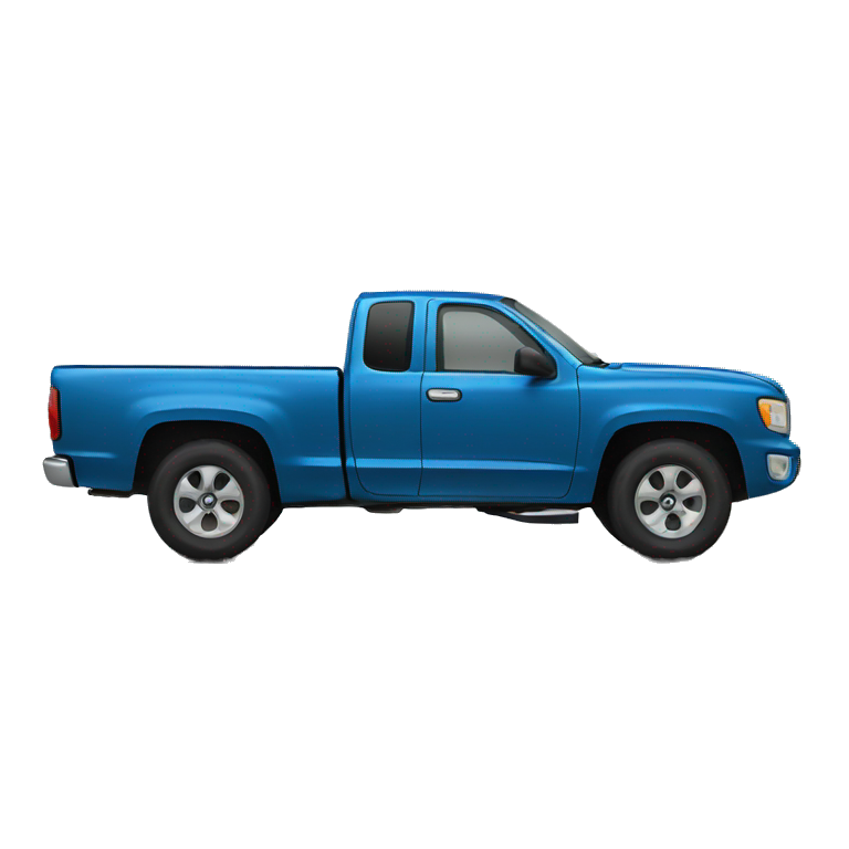 pickup truck side view emoji