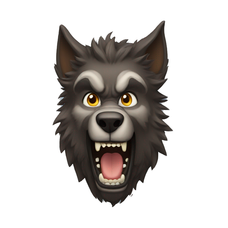 Werewolf emoji