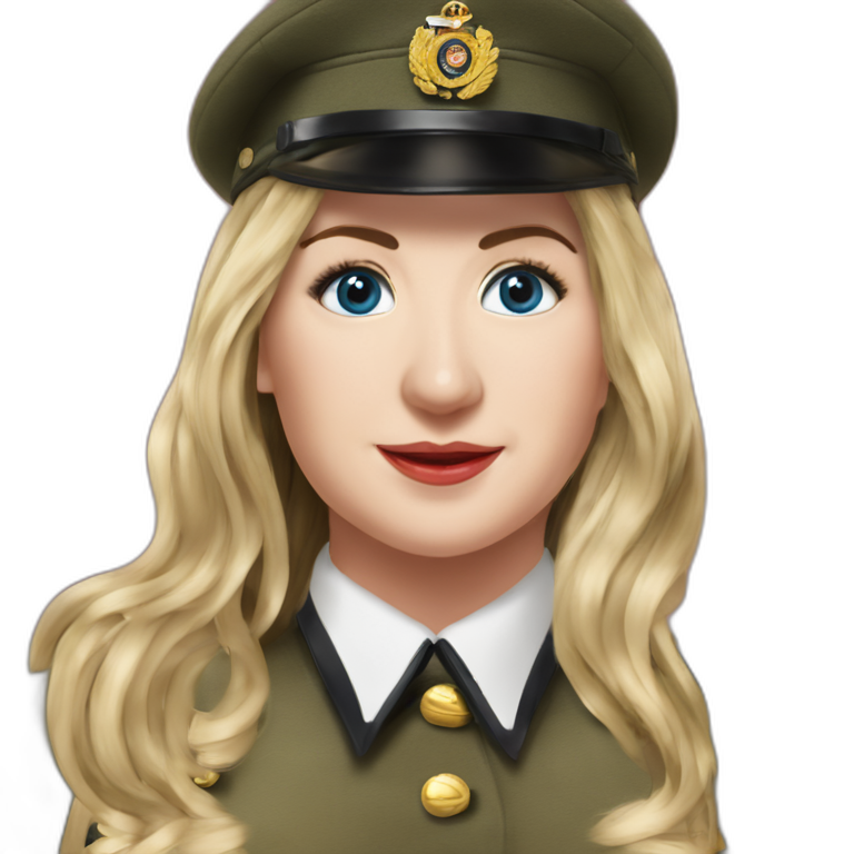 Bdsm Victoria Coren German ww2 uniform underwear model mash potato party emoji