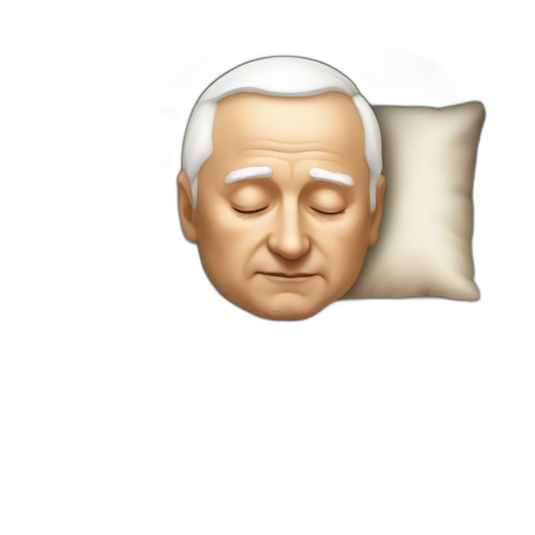 john-paul-ii-sleeping-in-coffin emoji