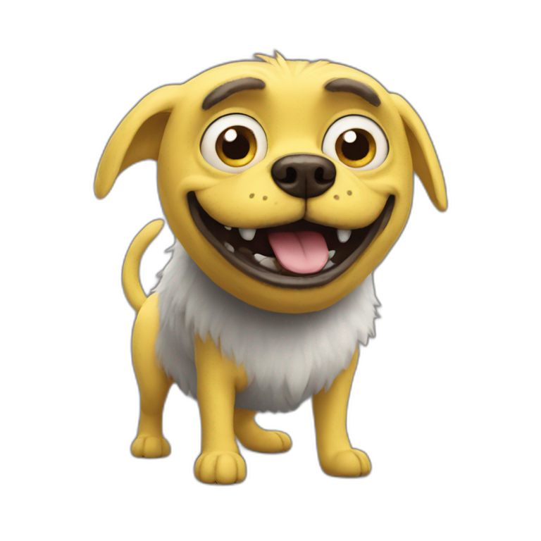 Doggo minion monster emoji