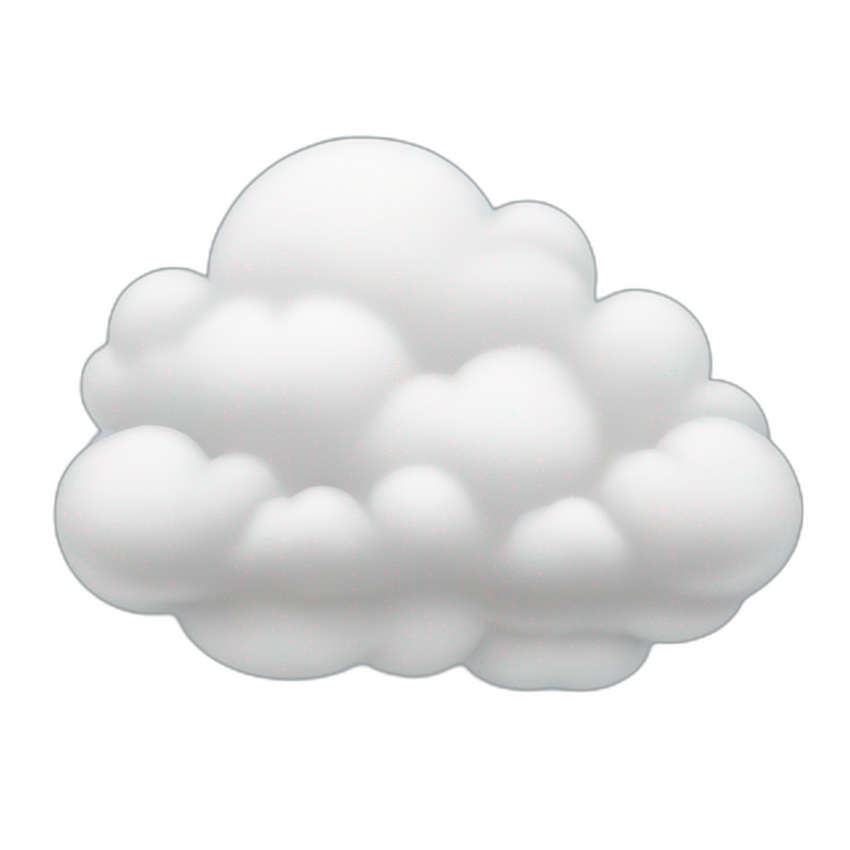 cloud emoji