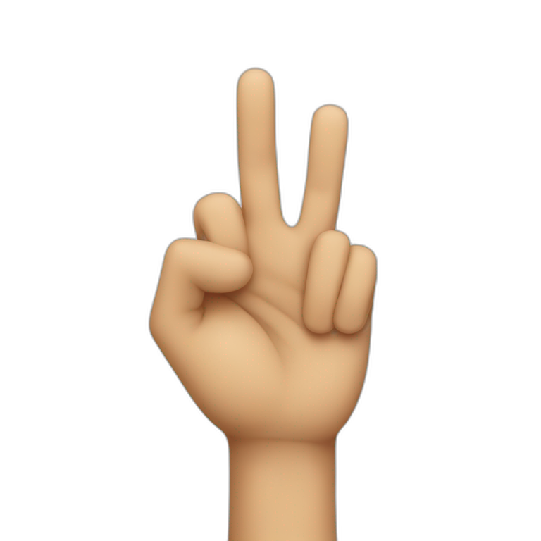 Person point with left hand to upward emoji