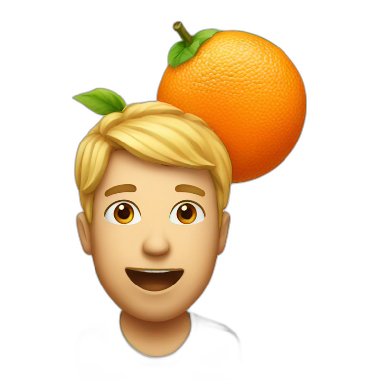 Tangerine Eater emoji