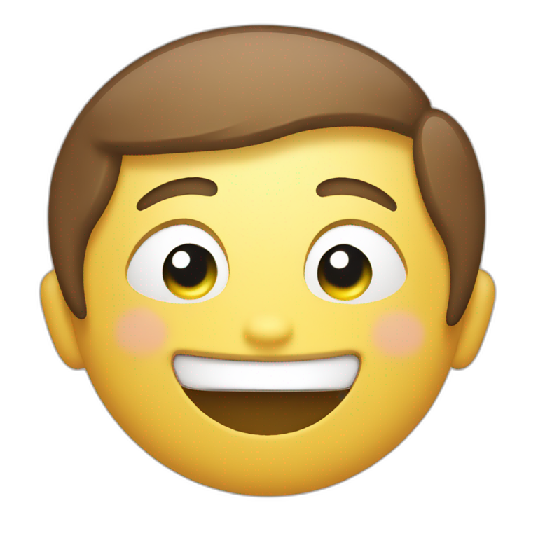smiling speech bubble emoji