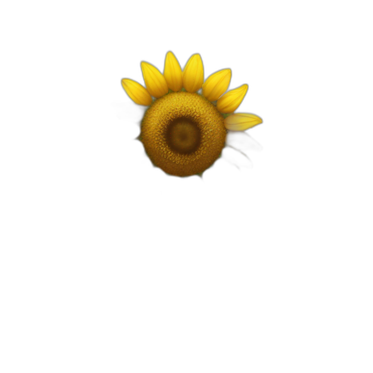 sunflower emoji