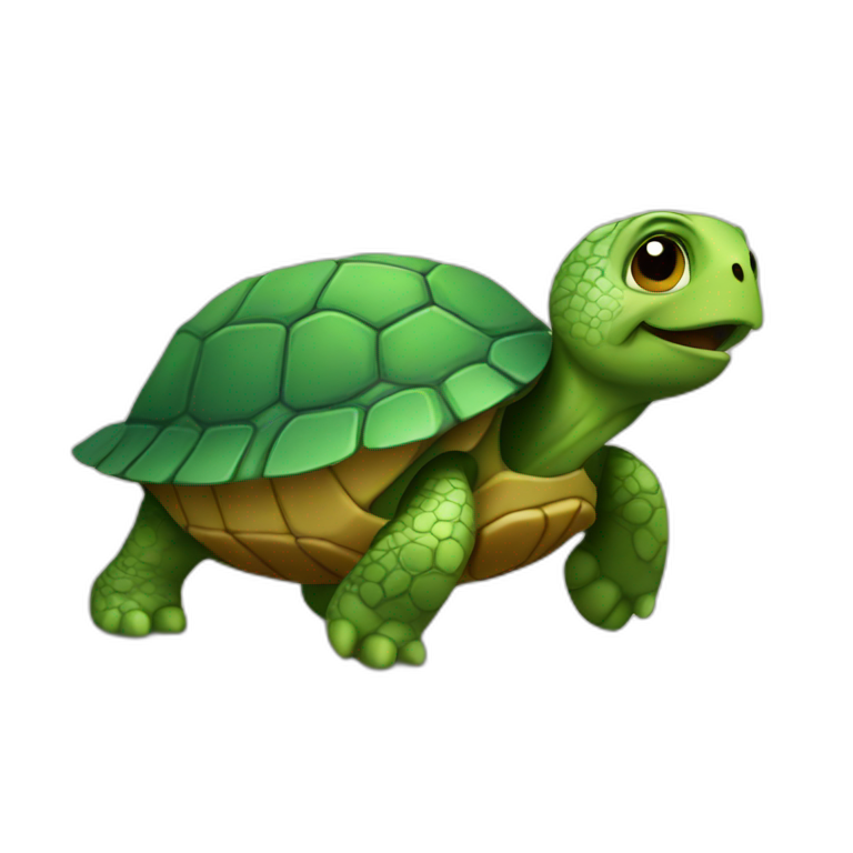 Awesome turtle emoji