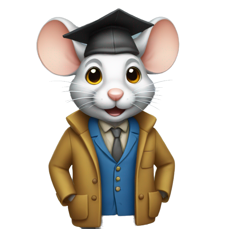 professor mouse emoji