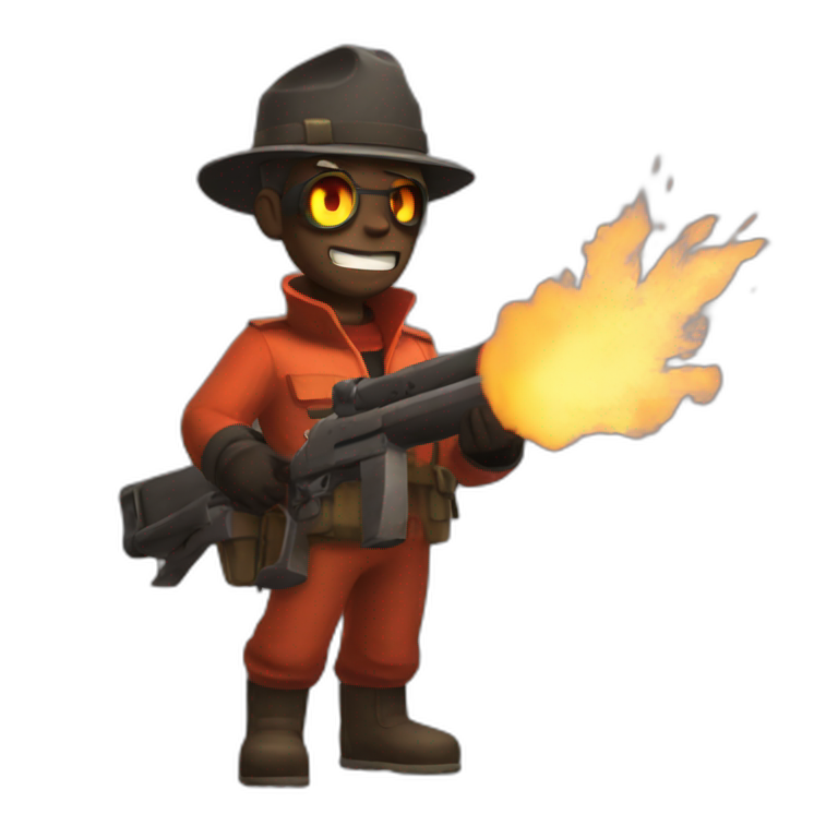 pyro from team fortress 2 emoji